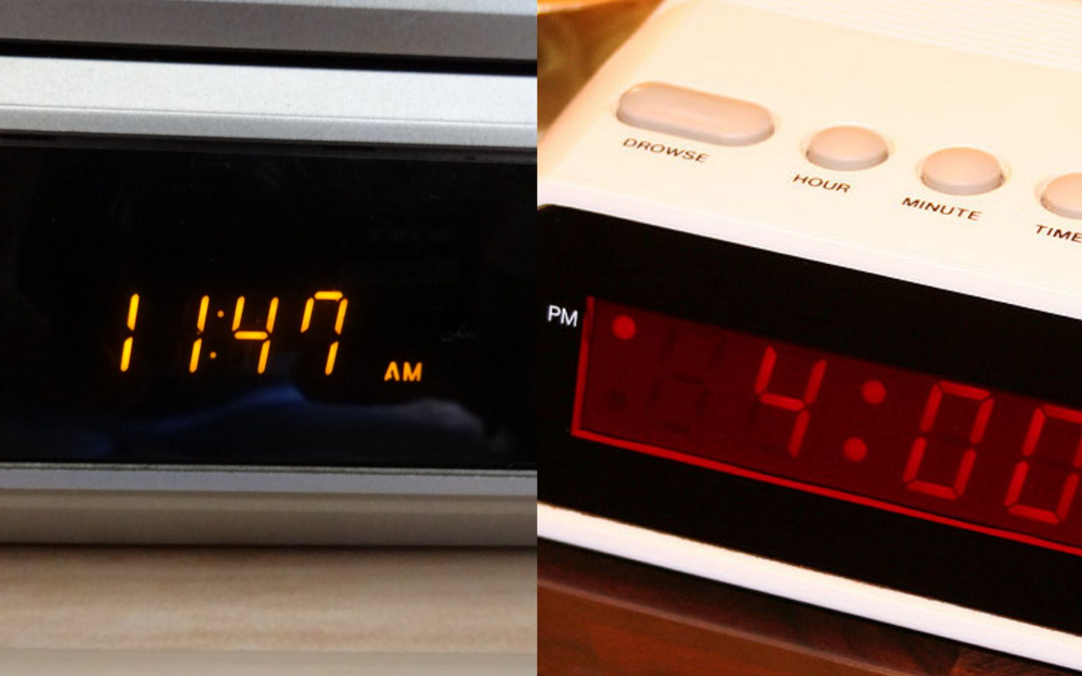 Diferencias entre AM y PM Hay